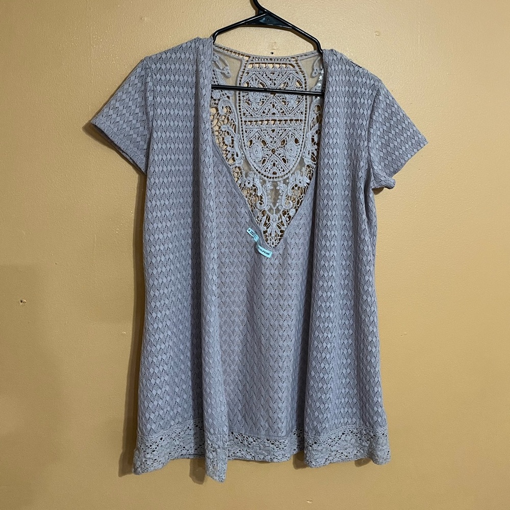 maurice’s lacey cardigan